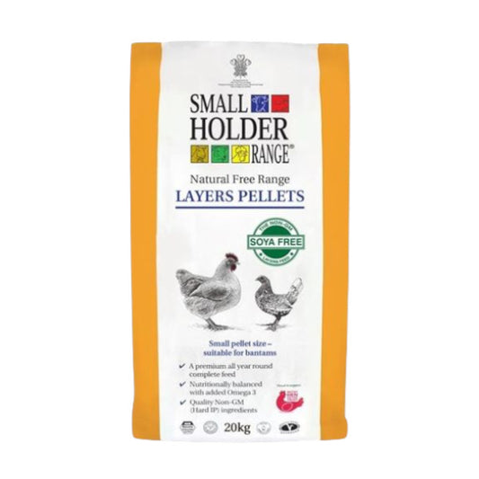 Small Holder Range Natural Free Range Layers Crumble 20kg