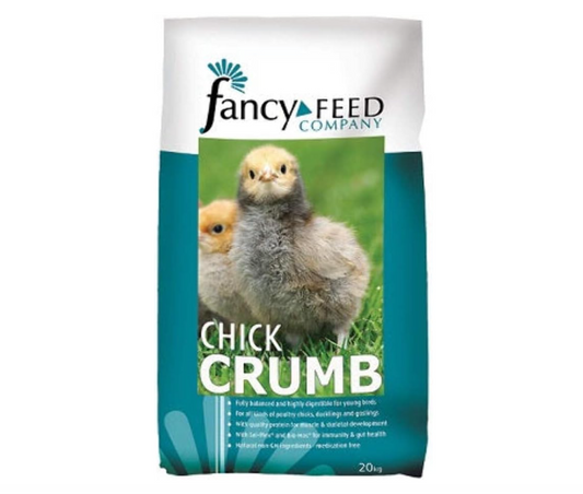 Fancy Feeds Chick Crumb Complete Young Poultry feed 20 kg