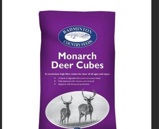 Badminton Monarch Deer Cubes 20kg