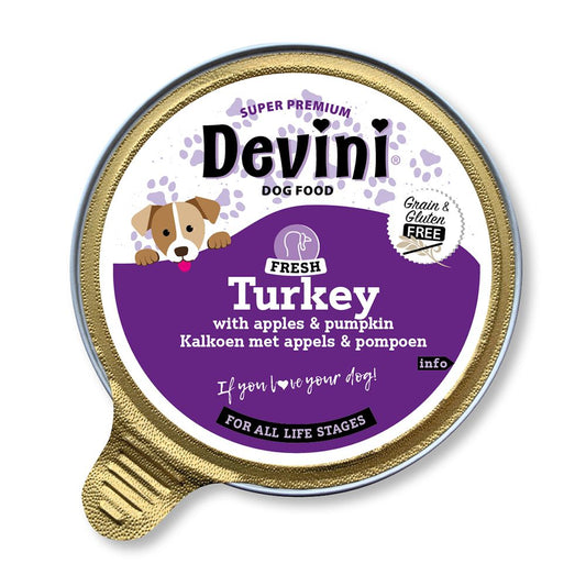 Devini Turkey For Dogs 85g - x12