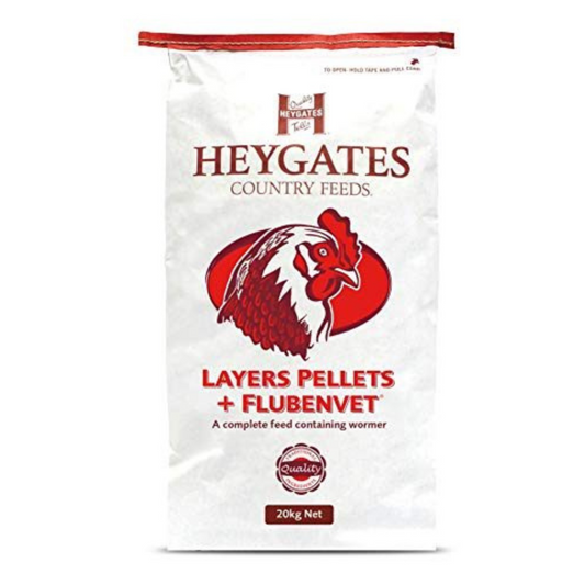 Heygates Layers Pellets + Flubenvet