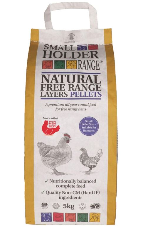 Allen & Page Small Holder Range Natural Free Range Layers Pellets 5kg