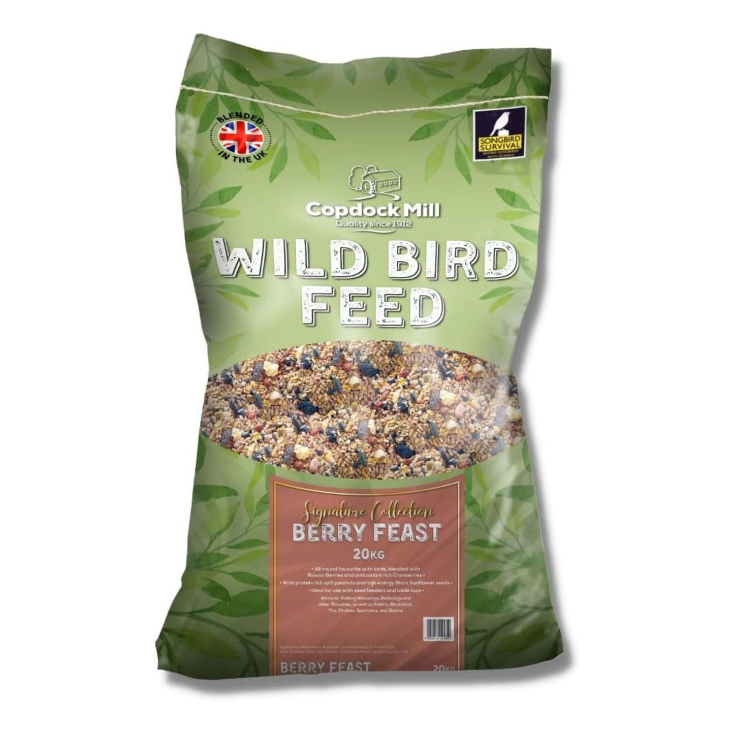 Copdock Mill Wild Bird Seed Berry Fast 20kg