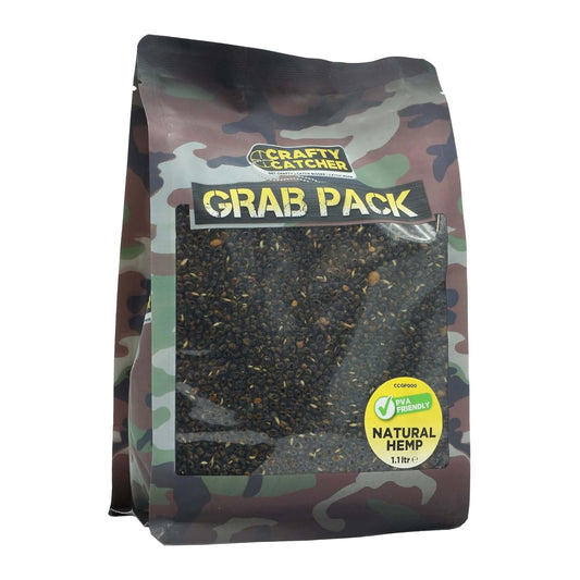 Crafty Catcher Natural Hemp Cooked Particles Mix 1kg