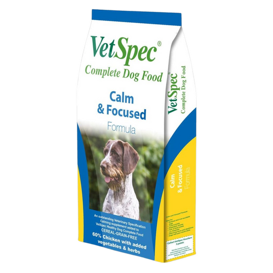 VetSpec Calm & Focused Formula Complete Adult Dog Food - 2kg