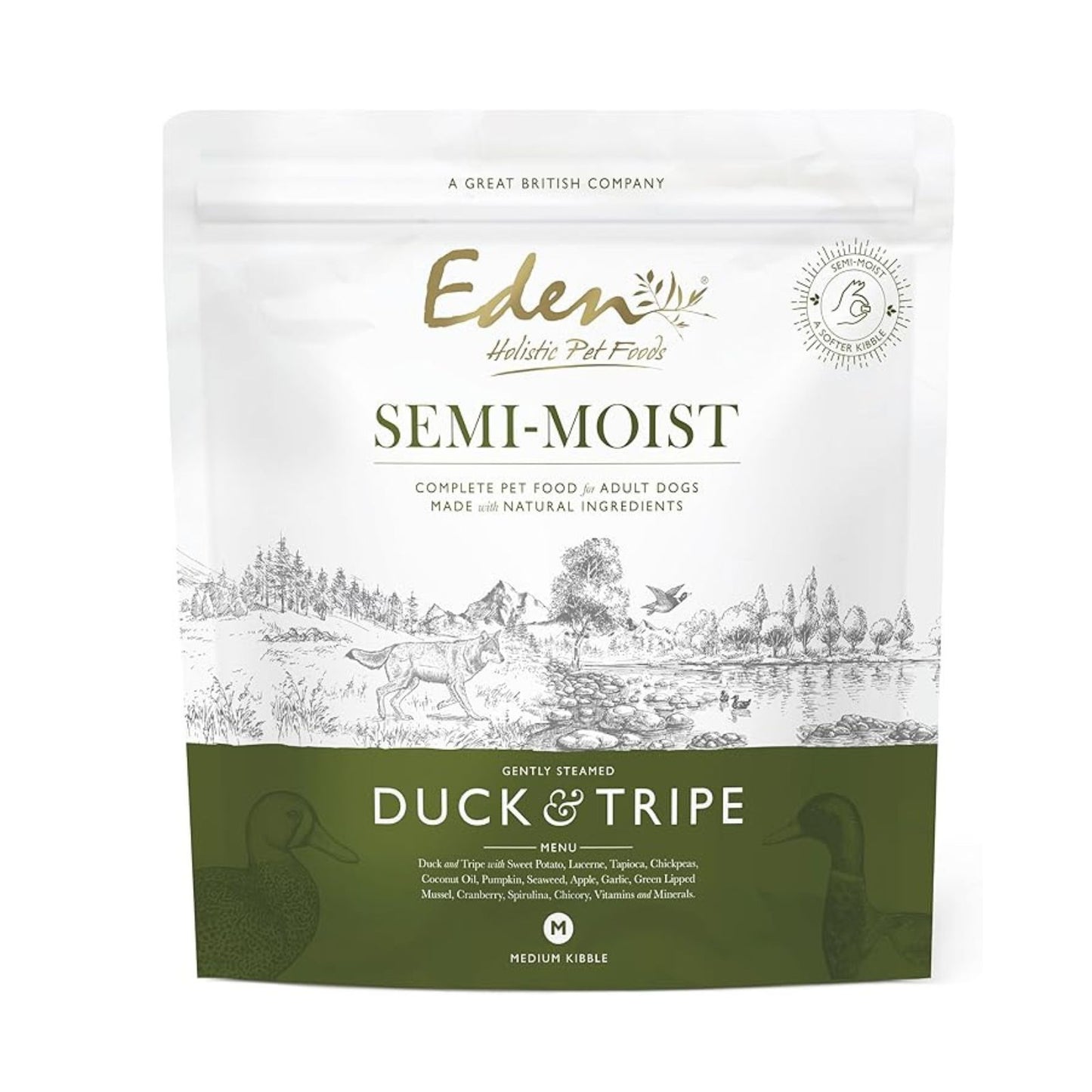 Eden Semi-Moist Duck & Tripe 2kg
