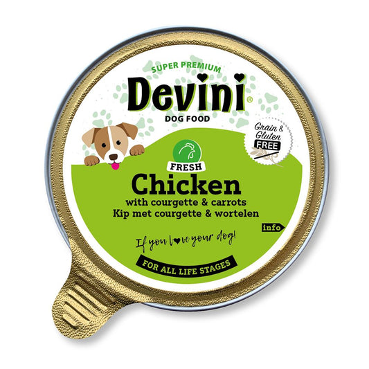 Devini Chicken For Dogs 85g - x12