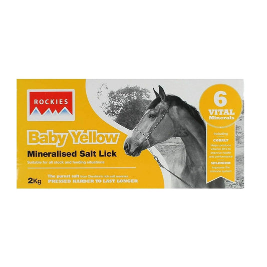 Rockie Yellow Salt Lick 2kg