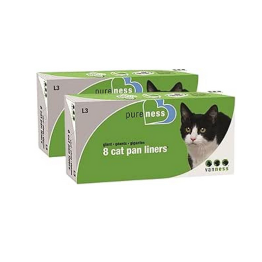 Van Ness Giant Cat Pan Liner 8 Pack of 2