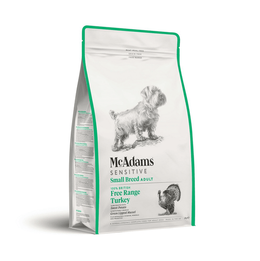 McAdams Free-Range Turkey Sensitive Small Breed - 2kg