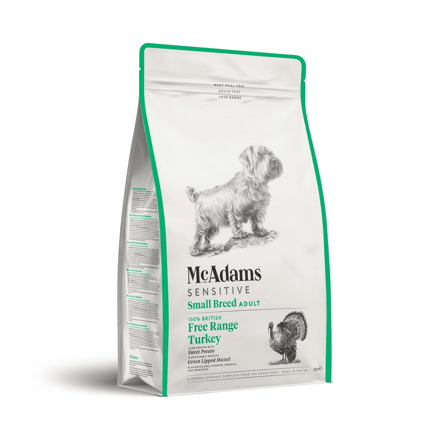 McAdams Free-Range Turkey Sensitive Small Breed - 5kg