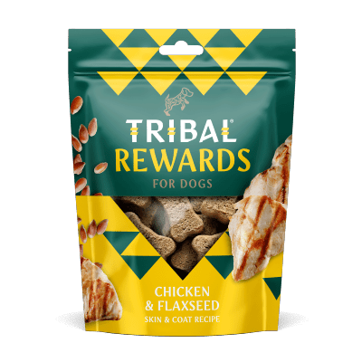 Tribal Rewards Chicken & Flaxseed Dog Biscuits 125g