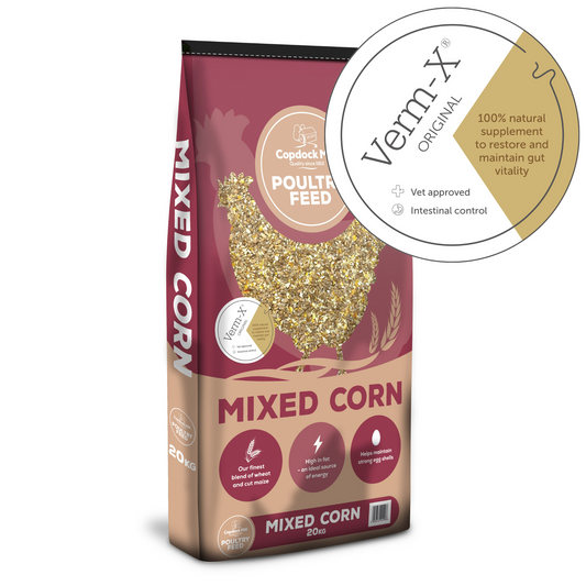 Copdock Mill Mixed Corn 20kg + Verm-X