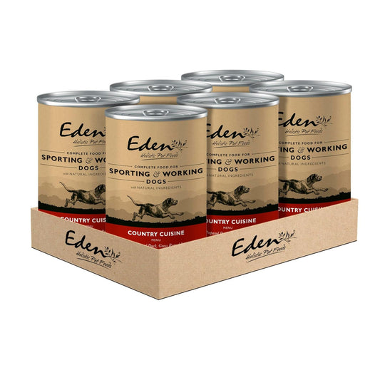 Eden Working & Sporting Dog Country Cuisine Wet Food 6x400g