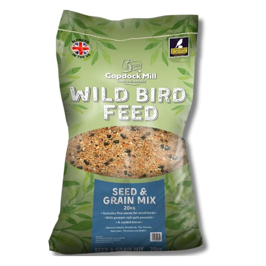 Copdock Mill Wild Bird Seed & Grain Mix 20kg Bag