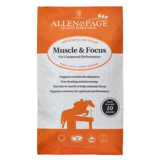 Allen & Page  Muscle & Focus Horse Feed-20kg