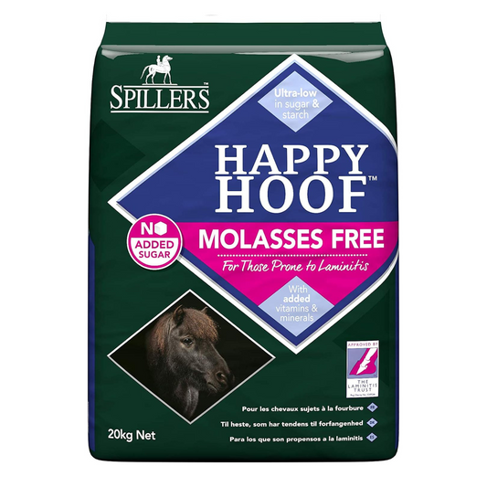 Spillers Happy Hoof Molasses Free 20kg