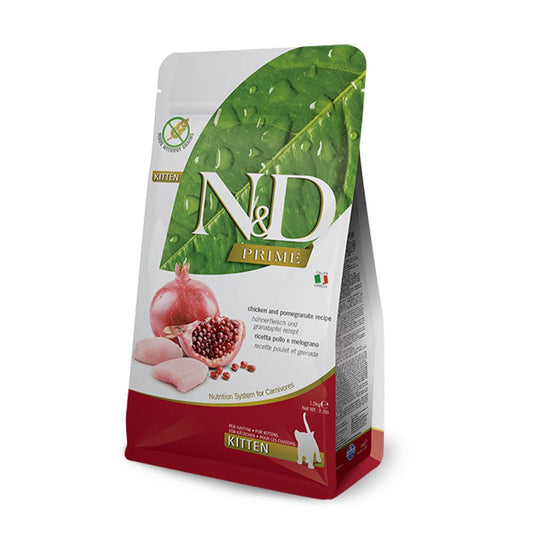 N & D Kitten Prime Chicken & Pomegranate - 1.5kg
